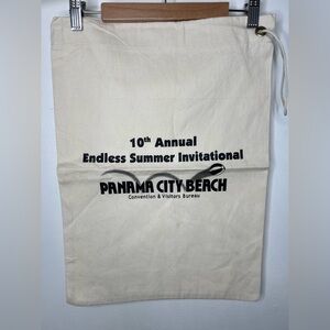 Brand New Canvas Drawstring Bag